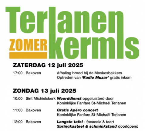 Zomerkermis Terlanen Juli 2025 
