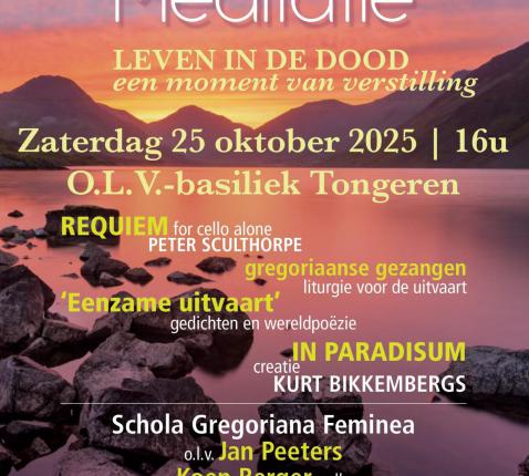 kunstzinnige meditatie © dekenaat Tongeren