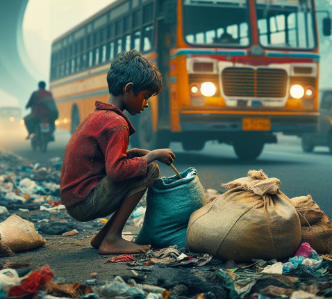 Straatkinderen India © Pixabay