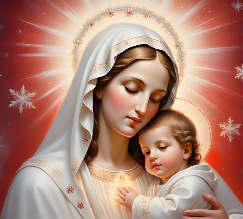 H. Maria, Moeder Gods © Pixabay (free image)