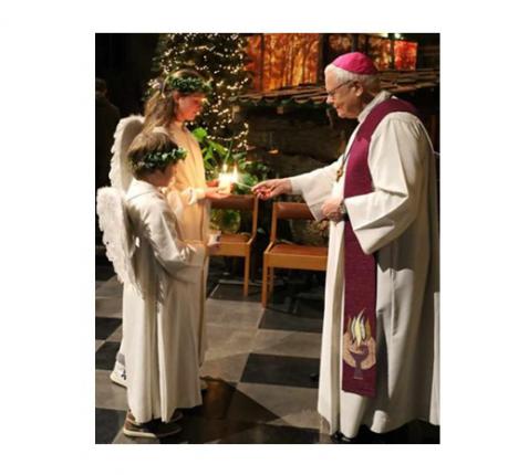 Het vredeslicht in Tongeren © diro/Het Belang van Limburg
