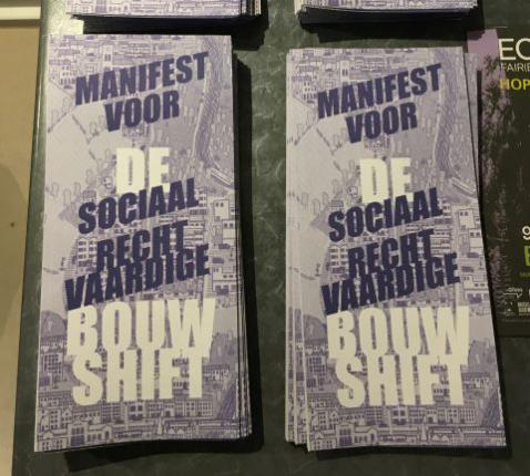 Manifest voor een rechtvaardige bouwshift © (© NRV-SP)