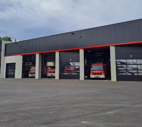 Nieuwe brandweerkazerne Bilzen-Hoeselt © VRT NWS