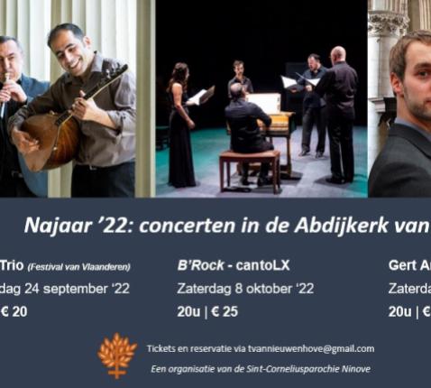 Concerten in de Abdijkerk Ninove - najaar 2022 © Alexander Vandaele