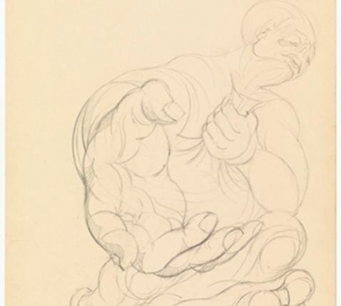 Felix De Boeck, Zaaier. © Koninklijke Musea voor Schone Kunsten van België, Brussel