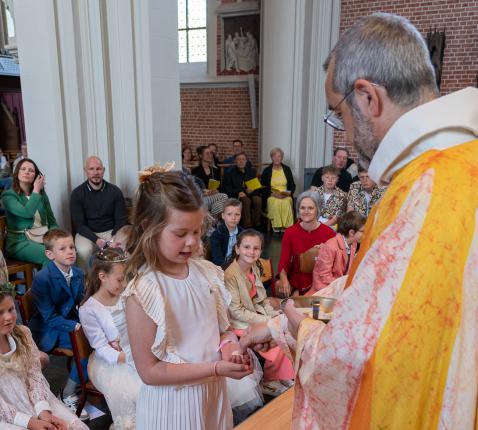onze allereerste communie  © Philip De Bie