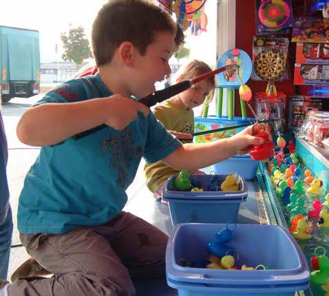 Eendjes vissen © Danny Maenhaut