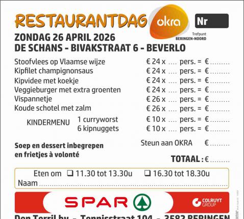 tgv Okra Beringen-Noord 