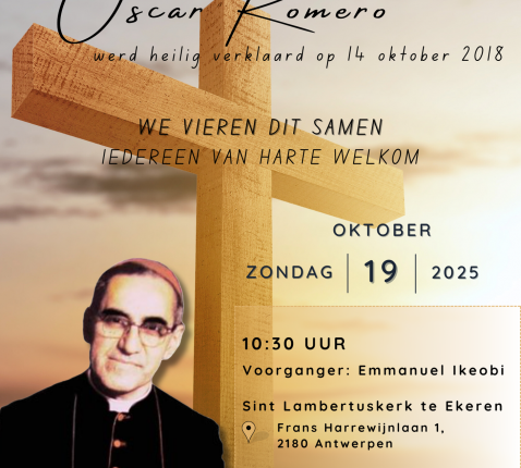 Feest Heiligverklaring Oscar Romero © PE Oscar Romero