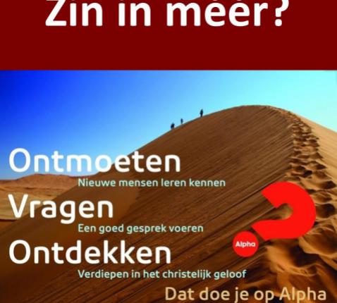 Alpha in de Sint-Corneliusparochie Ninove © Tim Van Nieuwenhove