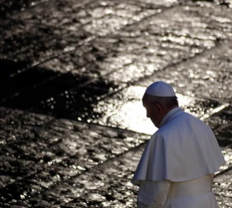 Paus Franciscus - Buitengewoon Urbi et Orbi - 27 maart 2020 © REUTERS/Yara Nardi