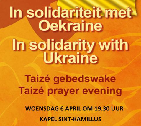 in solidariteit met Oekraïne © pastorale zone Emmaus
