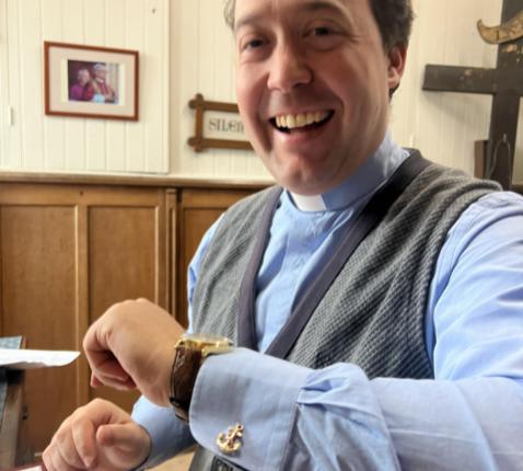 Anker als manchetknoop 