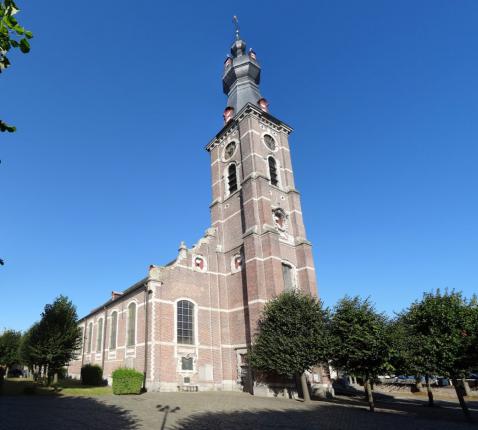 kerk hansbeke © Pascal Van Acker Agentschap Onroerend Erfgoed