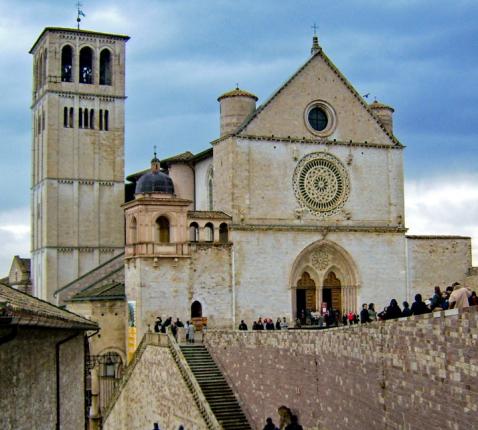 Kerk in Assisi 
