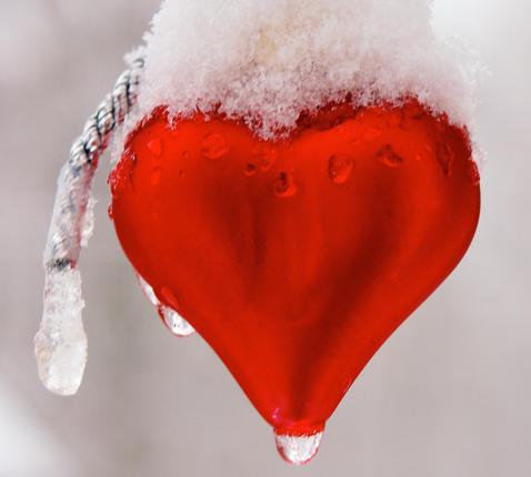 Een warm hart met Kerstmis. © CC tmorkemo