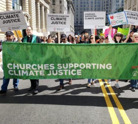 Samen op straat voor het klimaat © ACT Alliance