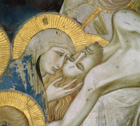 Lamentation (Pietro Lorenzetti, 1310-1329, Basilica Inferiore, Assisi) 