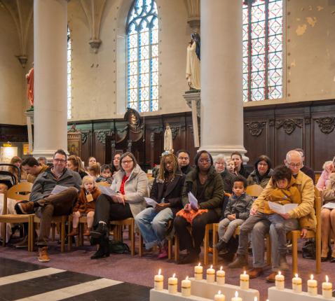 Lichtmisviering Mere © Maarten De Feyter