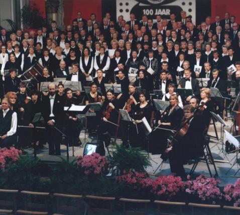 Archieffoto Gregoriuskoor (1997) © Wim Verstraete