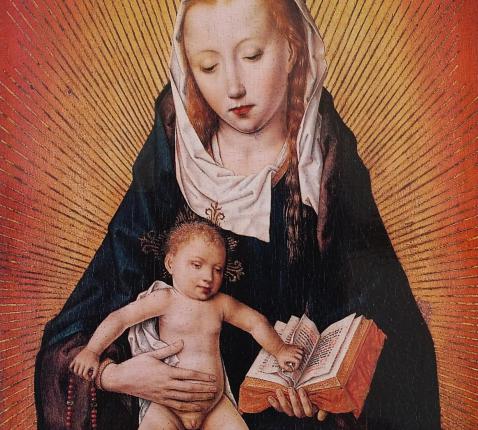 Maria met kind, Brugse Zuid-Nederlandse School omstreeks 1480-1500 © Koninklijke Musea voor Schone Kunsten van België
