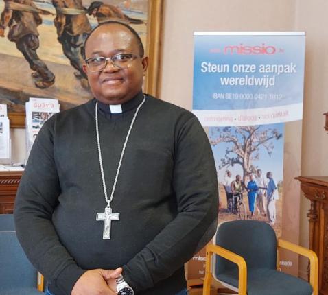 Mgr. François Abeli Muhoya Mutchapa, bisschop van Kindu (DRCongo) © Missio