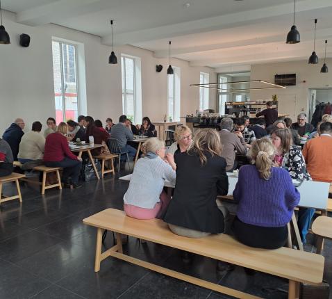 Ontmoeting studenten theologie/godsdienst 11 maart 2023 © Bisdom Gent