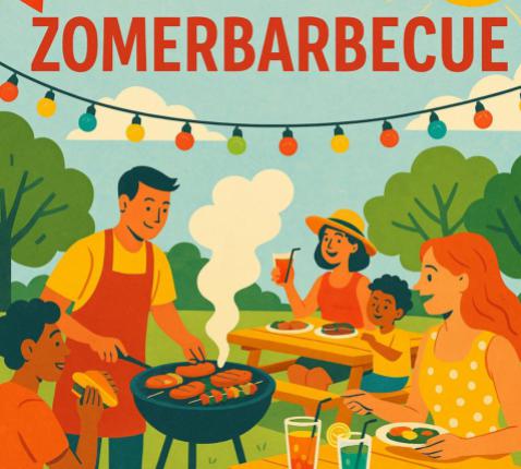 Flyer ZomerBBQ 2026 © H. Claraparochie