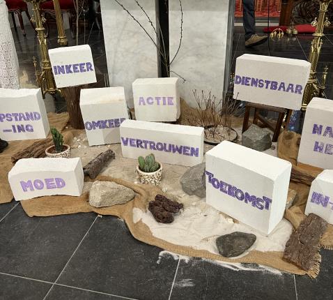 Palmzondag: stapstenen 