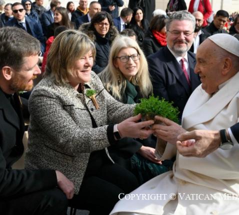 paus Franciscus_13 maart 2024 © @Vatican Media/Dicastery for Communication