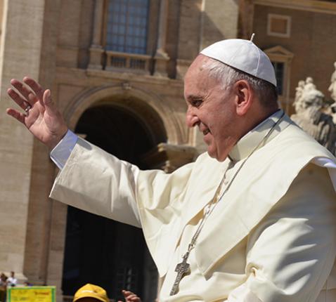 Paus Franciscus © Annett Klingner via pixabay.com