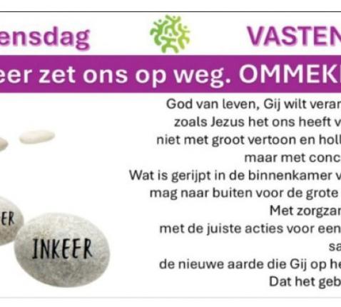 Aswoensdag © Bisdom Hasselt