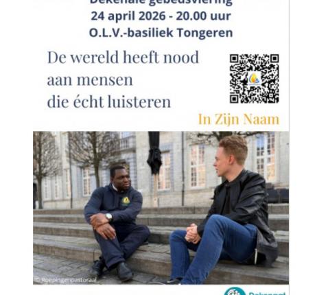 gebedsviering roepingen © dekenaat Tongeren