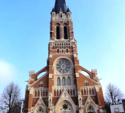 Sint-Willibrorduskerk in Antwerpen aan de Kerkstraat 