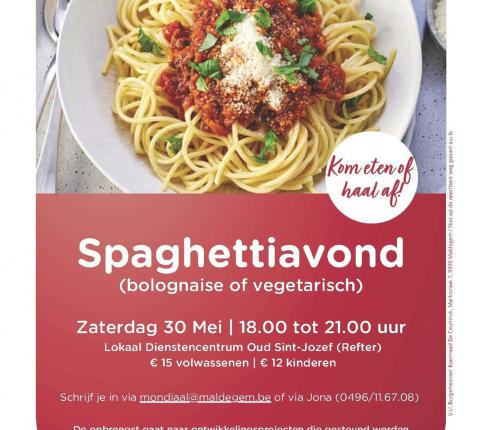 Spaghettiavond © Rom