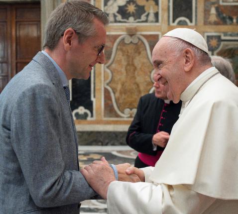 10 JAAR PAUS FRANCISCUS  © Peter Engelbert