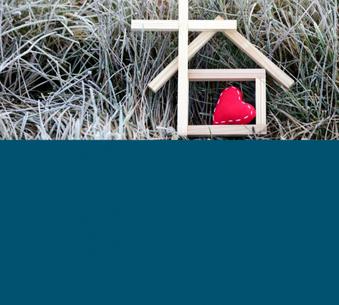 Tegelbeeld blauw © Mariette Dhondt