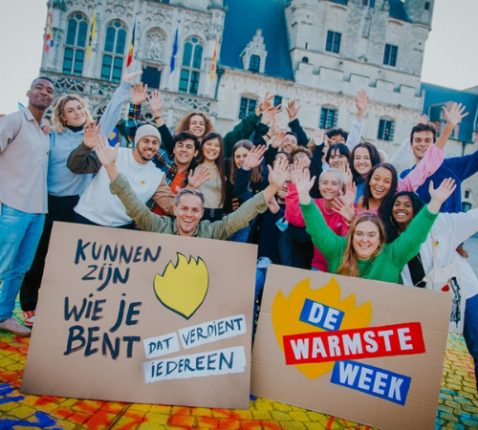 De Warmste Week laat zijn wie je bent. 
