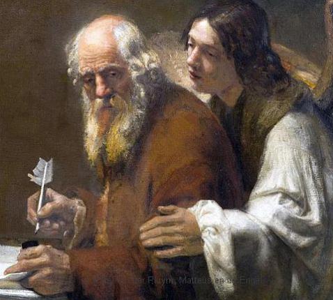   Karel van der Pluym, Matteüs en de Engel. ©   Karel van der Pluym