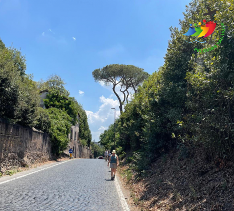 pelgrimstocht Rome © Machteld Reynaert