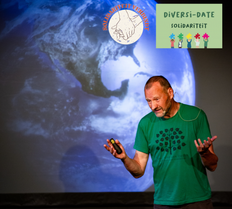 Steven Vromman onderzoekt hoe verbinding de Aarde kan redden © rr