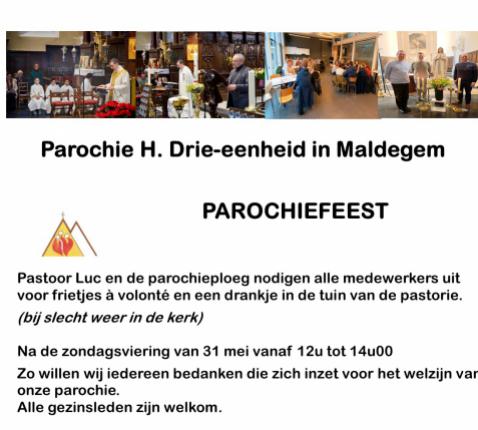 Parochiefeest © Parochie Maldegem