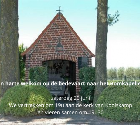 Bedevaart Bomkapelleke © PE Sint-Germanus Ardooie