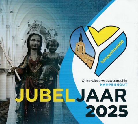 voorpagina folder OLV Kampenhout 900 jaar © OLV Kampenhout