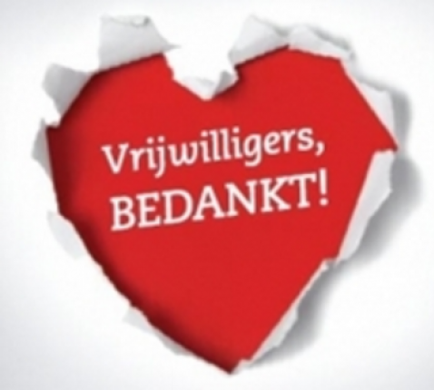 Bedankt vrijwilliger 