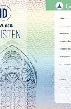 ID van een christen, ingevuld door Leo Vos uit Torhout. © Lieve Wouters