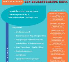 Dekenale ontmoetingsavond Pelt © Dekenaat Pelt