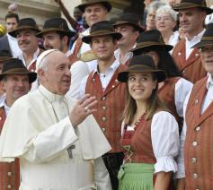 Paus Franciscus tijdens de algemene audiëntie van woensdag 2 oktober 2019 © VaticanMedia