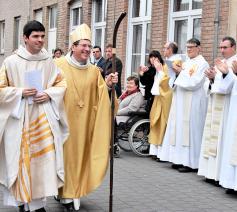 Birger Dassonneville is tot priester gewijd. © Erna Nevejant