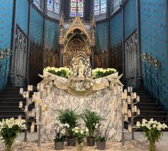 Miraculeus beeld Onze-Lieve-Vrouw van Dadizele © kerk in Moorslede